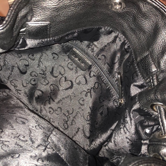 Bebe Black & silver shoulder bag🖤🤍 - Picture 6 of 7